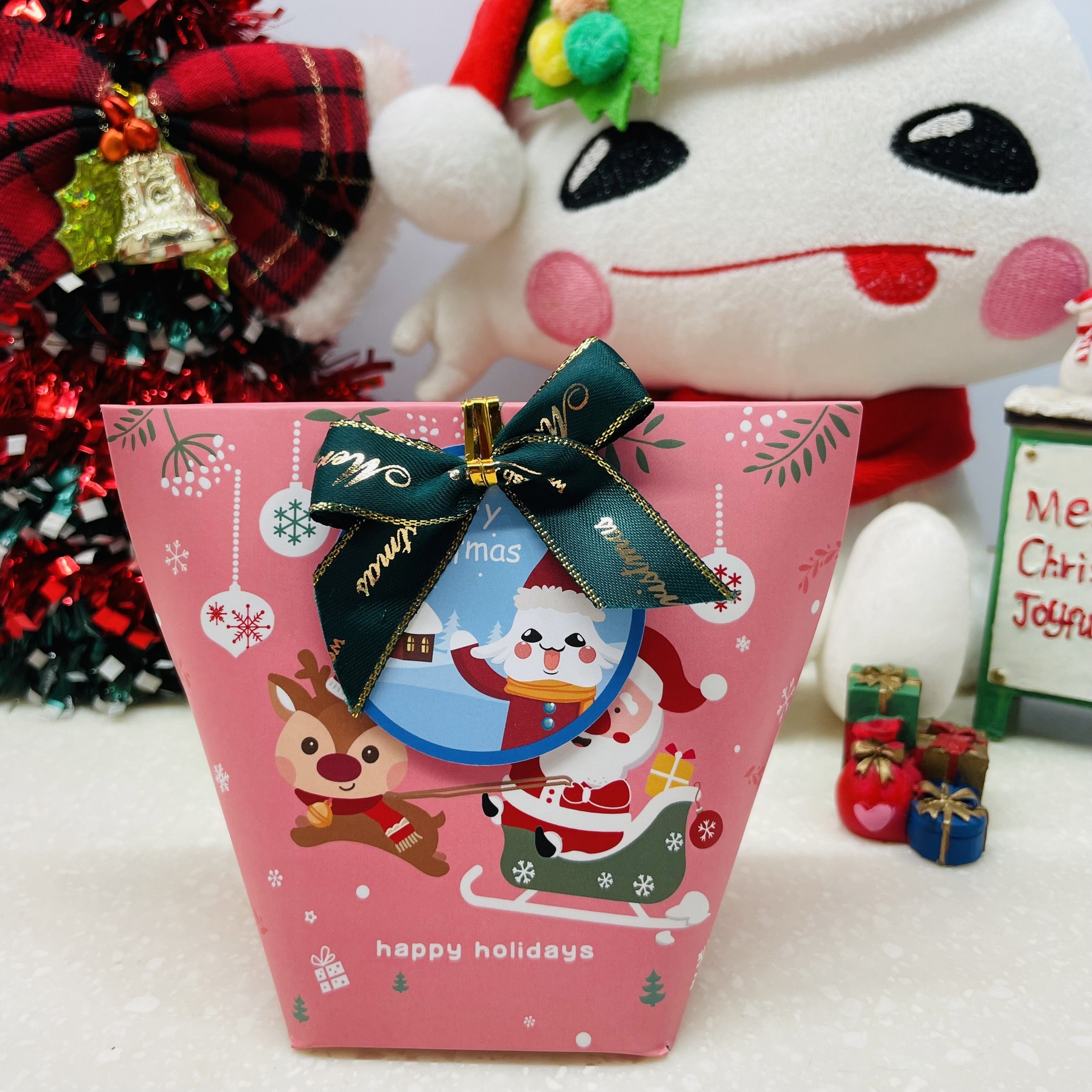 【聖誕交換禮物】聖誕小禮包-聖誕粉